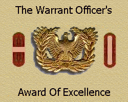 THE WARRANT OFFICER'S Award of excellence