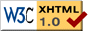 XHTML 1.0 Valid